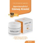 ShineVibe Nemlendirici Güneş Kremi 50 Spf