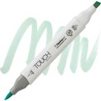 Shinhan Art Shinhan Twin Brush Marker Fırça Uçlu Markör Kalem Aqua Mint BG179 Toksik Olmayan Mürekkep - Aqua Mint : BG179