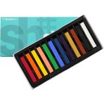 Shinhan Art Soft Pastel Boya Seti - Toz Pastel - 12 Renk Tam Boy - Renkli - 12'li