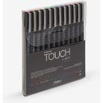 Shinhan Art Touch Lıner Teknik Çizim Kalemi Set 12'li Color - Renkli - Standart