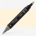 Shinhan Art Touch Twin BR109 Pearl White Çift Uçlu Markör Kalem