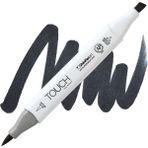 Shinhan Art Touch Twin Brush 120 Black Çift Taraflı Markör Kalem
