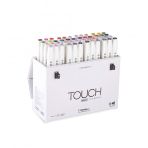 Shinhan Art Touch Twin Brush Çift Taraflı 48'li Markör Kalem Seti