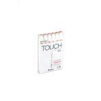 Shinhan Art Touch Twin Brush Ten Renkleri A Çift Taraflı 6'lı Markör Kalem Seti