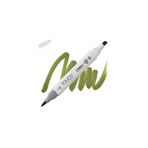 Shinhan Art Touch Twin Brush Y42 Bronze Green Çift Taraflı Markör Kalem