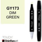 Shinhan Art Touch Twin GY173 Dim Green Çift Uçlu Markör Kalem