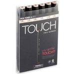 ShinHan Art Touch Twin Marker 6 Renk Set TEN RENKLERİ A