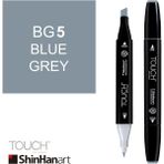 Shinhan Art Touch Twin Marker Bg5 Blue Grey