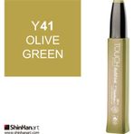 Shinhan Art Touch Twin Marker Refill Ink Y41 Olive Green 20 ml Kalem Dolum Mürekkebi