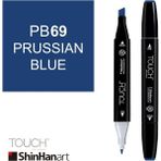 Shinhan Art Touch Twin PB69 Prussian Blue Çift Uçlu Markör Kalem