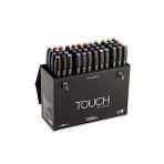 Shinhan Art Touch Twin Renkli Çift Uçlu 48'li Markör Kalem Seti