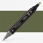 Shinhan Art Touch Twin Y225 Olive Green Dark Çift Uçlu Markör Kalem