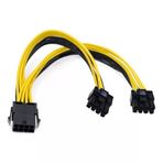Shino 8 Pin Power Ayırıcı Pci-E Molex 8 Pin Çoklayıcı Kablo 10'Lu Paket