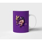 Shinobu Kocho Demon Slayer Anime Tasarım Kupa - Hediyelik Kupa - Baskılı Kupa - 1 Adet - 300 ml