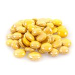 Shiny Stone Parlak, reflektörlü ateş camı kies, ateş taşı, akvaryum, sukulent veya bahçe dekorasyonu için inci, 17-19 mm, 335 g. Çin sarısı