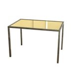 Shiny Yan Sehpa Eskitme Pirinç Ayak Ayna Tabla
