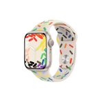 ShinyTECH Apple Watch Pride Edition Spor Kordon Se/3/4/5/6/7/8/9 38,40,41mm W10 42mm Yıldız Işığı