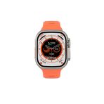 ShinyWatch Watch 8 Ultra Akıllı Saat DT8 Ultra Turuncu Silikon Kordon