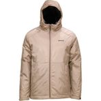 Shinzone Erkek Kapitone Kapüşonlu Bej Mont - 3XL