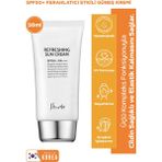 Shionle Ferahlatıcı Etkili SPF 50+ Pa ++++ Güneş Kremi | Su Bazlı, Yağsız, Yüksek Koruma / Serinletici Güneş Koruyucusu