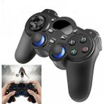 Shipment 2.4ghz Android Telefon Tablet Tv USB Kablosuz Joystick Oyun Denetleyici Kolu Gamepad Pc Tv Box Ps3 - Siyah