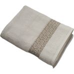 Shique Krem Bambu Pamuklu, Yumuşak, Su Emici Büyük Boy Banyo Havlusu 85X150 - 85 x 150 cm