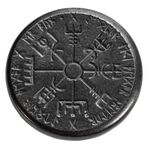 SHIRE POST MINT Norse İkili Stave Demir, Vegvisir ve Huşu Kaskında