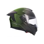 Shıro 2006 S04 Fc Carbon Sv Xl 6162 Güneş Gözlüğü Vizörlü Kapalı Kask Yeşil