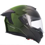 Shıro 2006 S04 Kask Fc Carbon Sv Xl 6162 Yeşil Güneş Gözlüğü Vizörlü