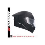 Shiro Fullfacc Raptor M.C Motosiklet Kaskı Kapalı Siyah
