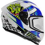 Shıro Fullface 1133 SH-870 Fıgther Luca Motosiklet Kaskı - Renkli - XL