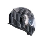 Shiro Fullface 3953 SH-881SV Warrior Razze Sun Vizor Strom L Beden Kask