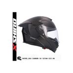 Shiro FullFace Carbon SV (Gözlüklü) Motosiklet Kaskı Siyah