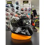 Shiro Fullface SH-667SV Blaster Funky Grafic Sun Vizör Kask - M
