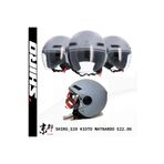 Shiro Jet Motosiklet Kaskı Ofc Kioto Mat Nardo Gri L Beden - Yarım Kask