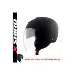 Shiro Jet&Ofc Tokio M.C S Motosiklet Kaskı Mat Siyah