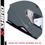 Shıro Kask 1000061 Fullface Hunter M.c Matt_l Nardo Gri