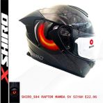 Shıro Kask 100247 Fullfacc Raptör Mamba _l Siyah - Gri - Siyah