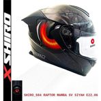 SHIRO KASK 100247 FULLFACC RAPTÖR MAMBA _L SİYAH