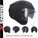 Shıro Kask 100291 Ibıza M.c Matt_l - Siyah
