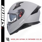 Shıro Kask Fullface Katana M.c Sv(Gözlüklü) Mat Nardo L 5960