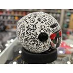 Shiro Kask Shıro Sh-62 Kioto Çenesiz Doodle - Beyaz