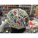 Shiro Kask Shıro Sh-64 Tokio Sv Çenesiz Doodle - Çift Renk