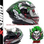 Shiro Katana Joker Kapalı Kask - M
