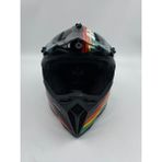 Shiro - Mx Off Road Atacama Dune Grafik - Motosiklet Kaskı - 2XL