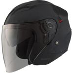 Shıro SH-450 Açık Kask Mat Siyah - XS