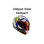 Shiro TEZ MOTOR FULL FACE (KAPALI) MOTOSİKLET KASKI SHİRO SH-870 LUCA + ARKA SPOİLER HEDİYELİ