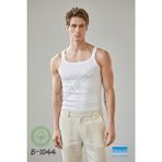 Shiron Sportswear & Company Berrak %100 Pamuk Beyaz Ince Askılı Kaşkorse Atlet Hafif Tasarım S Kalıp