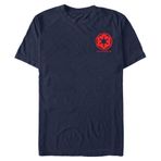 Shirtinator Star Wars: Squadrons Empire Logo Erkek Bisiklet Yaka T-Shirt Lacivert S