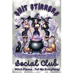 Shit Stirrers Social Club, Witch Please...: Sassy Halloween Notebook Journal for Women